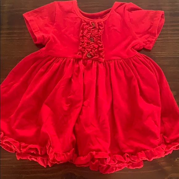 Other - Dress, 2t , red, ruffles